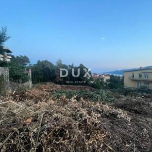 OPATIJA, MATULJI- građevinsko zemljište 680m2 s pogledom na more za stambenu zgradu– stanove ili poslovno- stambenu zgradu/ obi...