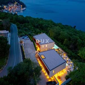OPATIJA, MOŠĆENIČKA DRAGA - luksuzna vila s bazenom na vrh poziciji s panoramskim pogledom na more