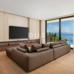OPATIJA, MOŠĆENIČKA DRAGA - luksuzna vila s bazenom na vrh poziciji s panoramskim pogledom na more
