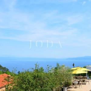 Opatija, okolica, apartmanska kuća sa prekrasnim pogledom na more