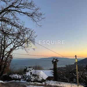 OPATIJA - VEPRINAC - Građevinsko zemljište s panoramskim pogledom i idejnim projektom - 813m2