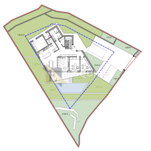 OPATIJA - VEPRINAC - Građevinsko zemljište s panoramskim pogledom i idejnim projektom - 813m2