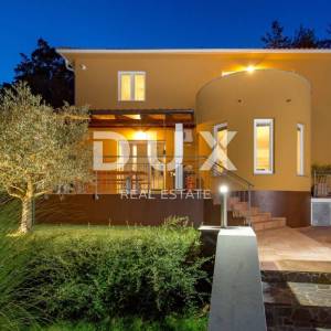 Opatija, Veprinac, samostojeća vila, 200 m2, bazen, igralište, pogled na Kvarner