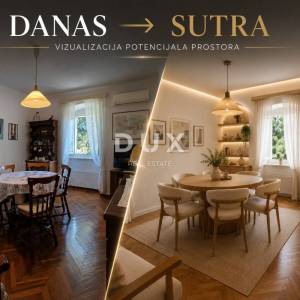 OPATIJA, VOLOSKO - Stan s karakterom i pogledom na more, 94 m²