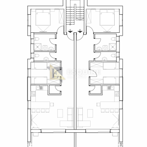 PAG - POVLJANA - Dvosoban stan S3 na 1. katu - 83m2