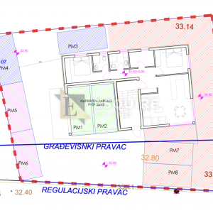 PETRČANE – ZG2 trosoban penthouse S4 na 2. katu, svega 650 m od mora!