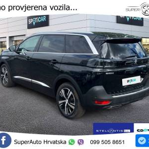 Peugeot 5008 2.0 BlueHDi Aut. GT 177 KS, PANO+ACC+KAM+GR SJED+VIRT+LANE