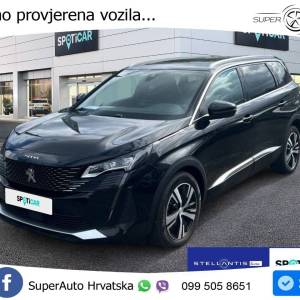 Peugeot 5008 2.0 BlueHDi Aut. GT 177 KS, PANO+ACC+KAM+GR SJED+VIRT+LANE