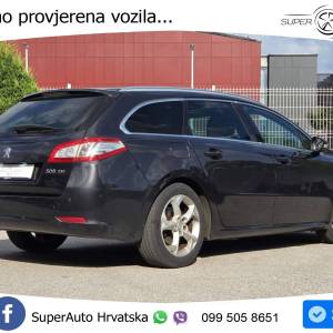 Peugeot 508 SW 2.0 HDI 140 KS, REG 10/26 PANO+GR SJED+TEM+PDC