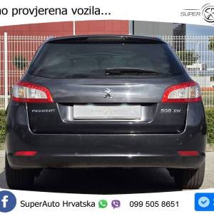 Peugeot 508 SW 2.0 HDI 140 KS, REG 10/26 PANO+GR SJED+TEM+PDC