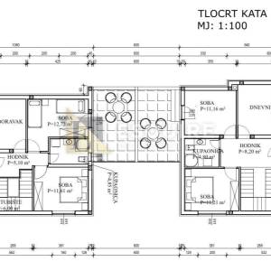 POLJICA - Duplex vila s bazenom - 160m2