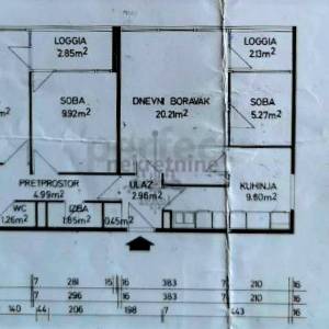 PREČKO-SIBELIUSOVA-3.5 sobni stan, 79m2, II. kat, lift, blizina Jaruna