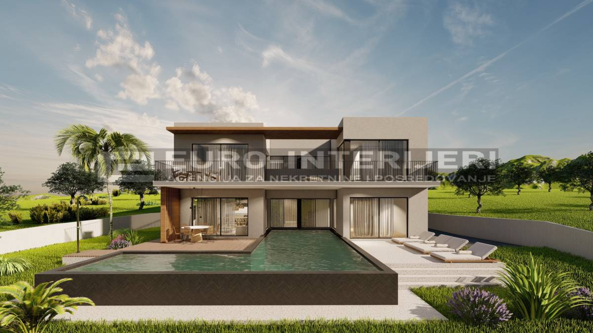 Primošten - zemljište 613 m² s građevinskom dozvolom