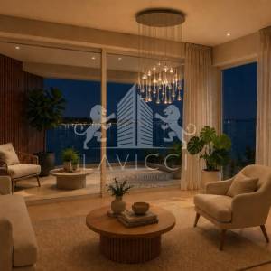 Privlaka | Jednosoban apartman 54,68 m² | Prvi kat s liftom | Prvi red do mora