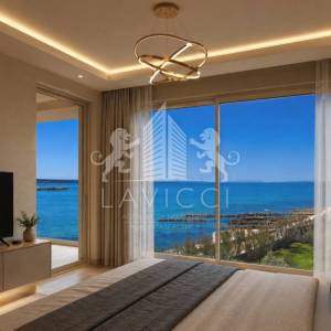 Privlaka | Luksuzni dvoetažni penthouse 131,76 m² | Lift | Prvi red do mora