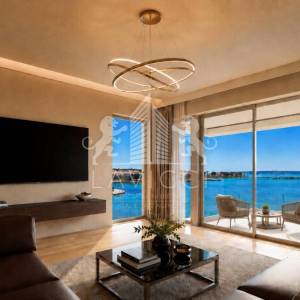 Privlaka | Luksuzni dvoetažni penthouse 131,76 m² | Lift | Prvi red do mora