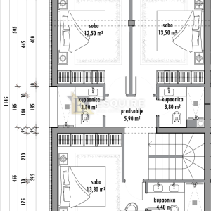 PRIVLAKA – Moderna duplex vila s bazenom i panoramskim pogledom na more!!