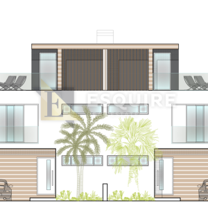 PRIVLAKA – Moderna duplex vila s bazenom i panoramskim pogledom na more!!