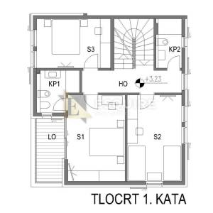 PRIVLAKA - predivna luksuzna duplex vila s bezenom!!