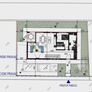 PRIVLAKA / SABUNIKE – luksuzna vila od 216 m2 s krovnim bazenom i pogledom na more!