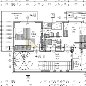 PRIVLAKA / SABUNIKE – luksuzne duplex vile s krovnim bazenom i pogledom na more!
