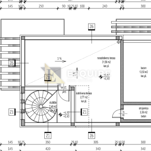 PRIVLAKA / SABUNIKE – luksuzne duplex vile s krovnim bazenom i pogledom na more!