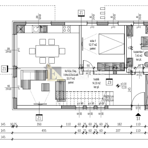 PRIVLAKA / SABUNIKE – luksuzne duplex vile s krovnim bazenom i pogledom na more!