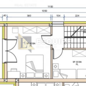 PRIVLAKA - Troetažni stan, novogradnja - 124m2