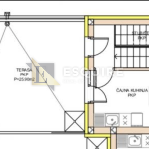 PRIVLAKA - Troetažni stan, novogradnja - 124m2