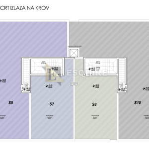 PRIVLAKA - Trosoban stan S5 na 1. katu, USELJIVO - 106m2