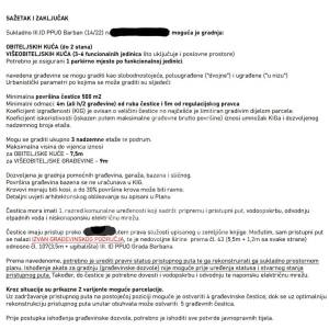 PROSTRANO GRAĐEVINSKO ZEMLJIŠTE S IZRAĐENOM ANALIZOM MOGUĆNOSTI GRADNJE