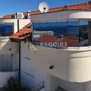 PUNTA SKALA - PETRČANE - DRUGI RED OD MORA Namješten luksuzni penthouse, 168 m²!!!