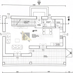 RADOVIN - Četverosobna vila katnica s bazenom - 170m2