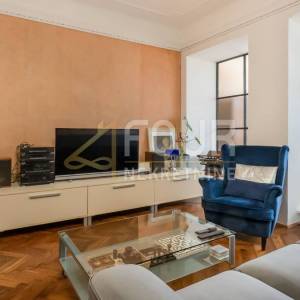 Rijeka, Banderovo, etaža od 107.14m2 u šarmantnoj vili, pogled na more