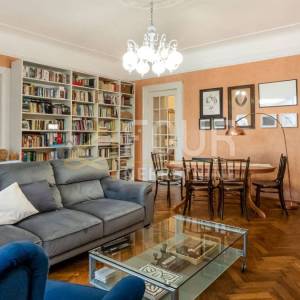 Rijeka, Banderovo, etaža od 107.14m2 u šarmantnoj vili, pogled na more