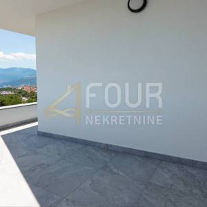 Rijeka, Srdoči, novogradnja, 125.55m2, 4s+db, terasa + balkon