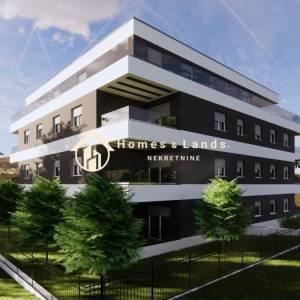 Sesvete,4-soban stan 106,04m2(S1) s vrtom u prizemlju zgrade s liftom