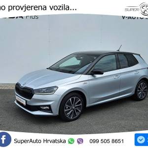 Škoda Fabia 1.0 TSI Monte Carlo 110 KS, KEY+LED+LANE