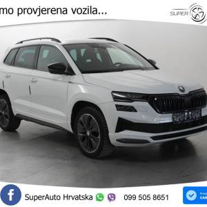 Škoda Karoq 1.5 TSI Aut. Sportline 150 KS, ACC+LED+KAM+GR SJED+VIRT+ASIST