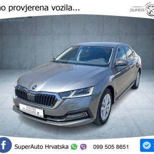 Škoda Octavia 2.0 TDI DSG Style 150 KS, ACC+KAM+KEY+GR SJED+LED+LANE