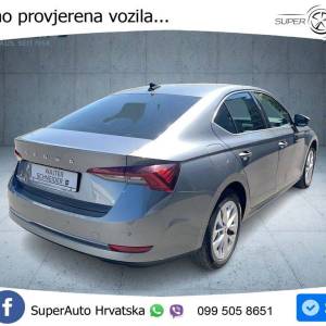 Škoda Octavia 2.0 TDI DSG Style 150 KS, ACC+KAM+KEY+GR SJED+LED+LANE