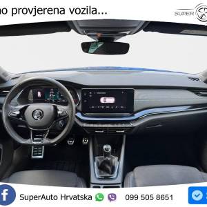 Škoda Octavia Combi 1.5 TSI Sportline 150 KS, KEY+VIRT+GR SJED+NAVI+LANE