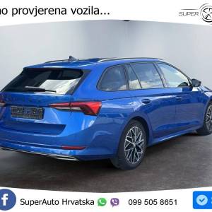 Škoda Octavia Combi 1.5 TSI Sportline 150 KS, KEY+VIRT+GR SJED+NAVI+LANE