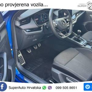 Škoda Octavia Combi 1.5 TSI Sportline 150 KS, KEY+VIRT+GR SJED+NAVI+LANE