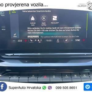 Škoda Octavia Combi 1.5 TSI Sportline 150 KS, KEY+VIRT+GR SJED+NAVI+LANE