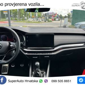 Škoda Octavia Combi 1.5 TSI Sportline 150 KS, KEY+VIRT+GR SJED+LED+LANE