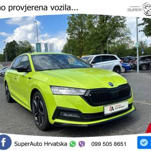 Škoda Octavia Combi 1.5 TSI Sportline 150 KS, KEY+VIRT+GR SJED+LED+LANE