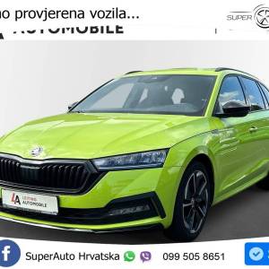 Škoda Octavia Combi 1.5 TSI Sportline 150 KS, KEY+VIRT+GR SJED+LED+LANE