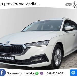 Škoda Octavia Combi 2.0 TDI DSG Ambition 116 KS, VIRT+LANE+NAVI+LED