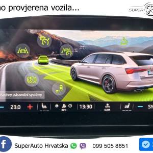Škoda Octavia Combi RS 2.0 TSI DSG 245 KS, 360+HEAD+KEY+GR SJED+VIRT+LANE